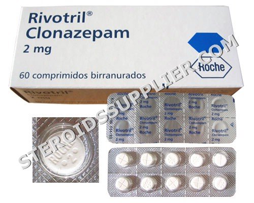 Rivotril CLONAZEPAM 2 mg 60tabs, Roche