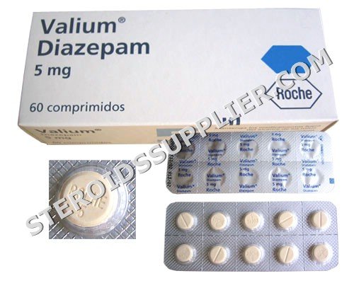 VALIUM DIAZEPAM 5mg 60tabs, Roche