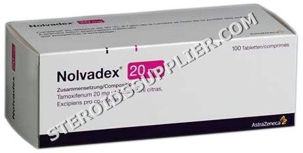 Nolvadex, 20mg, AstraZeneca