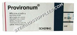 Provironum 25mg Schering Provironum 25mg Schering